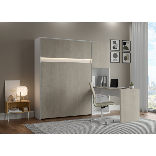 Murphy bed deals with desk wayfair